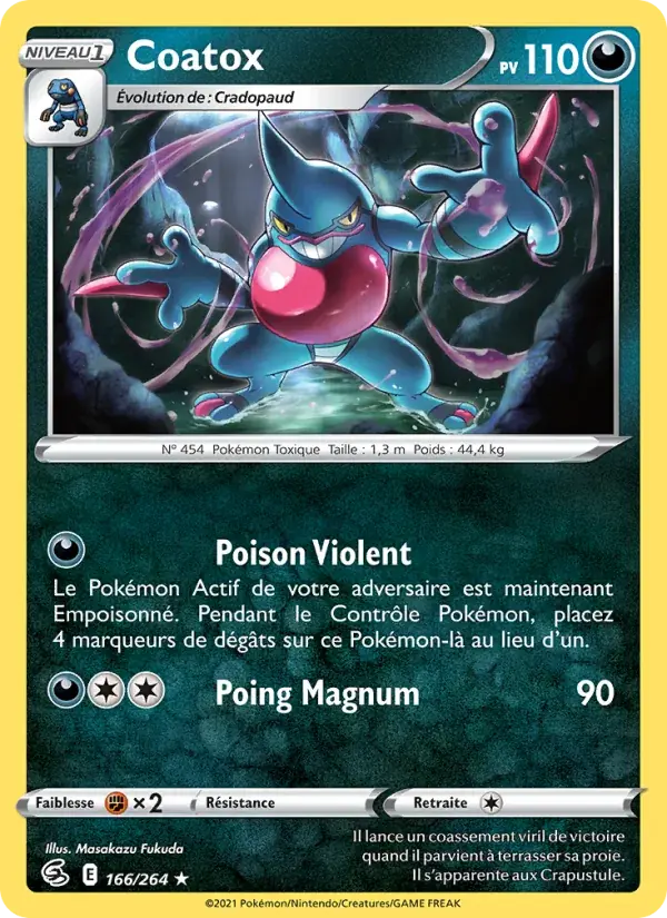 Coatox - 166/284 - Poing de Fusion