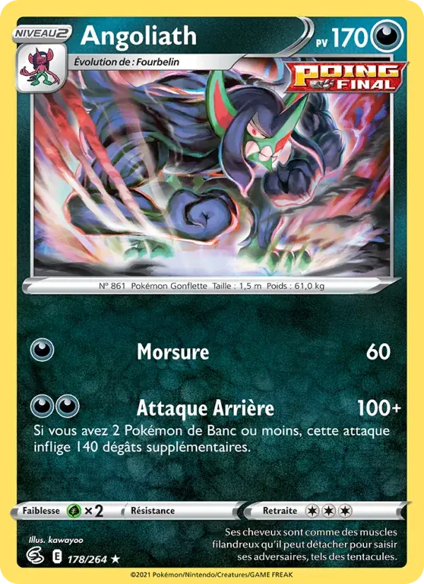 Angoliath - 178/284 - Poing de Fusion