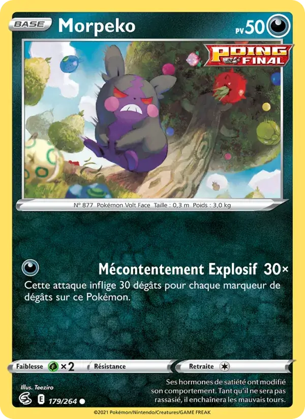 Morpeko - 179/284 - Poing de Fusion