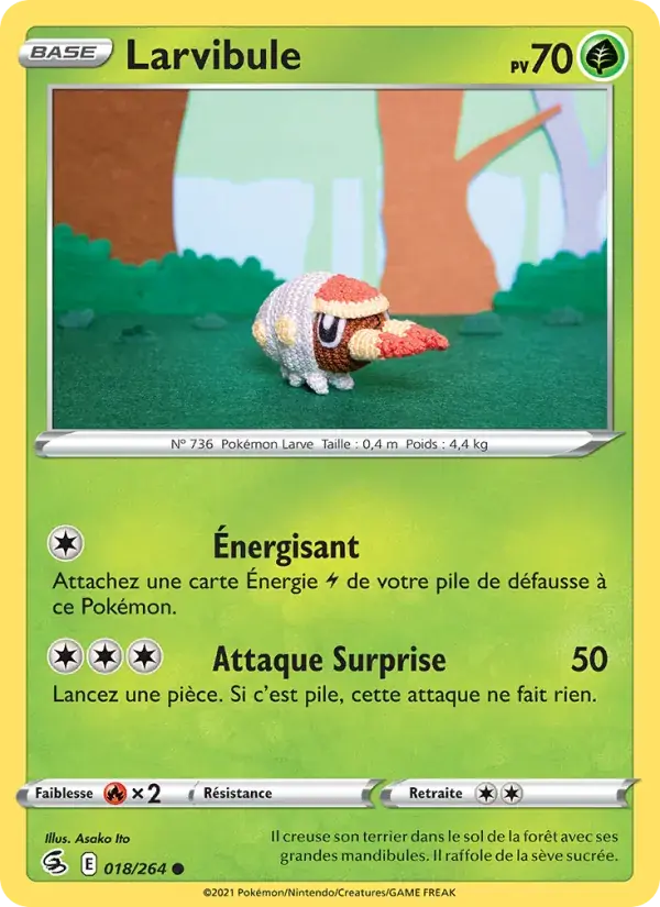 Larvibule - 18/284 - Poing de Fusion