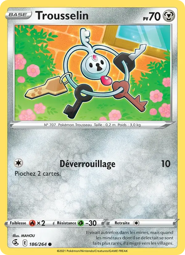 Trousselin - 186/284 - Poing de Fusion