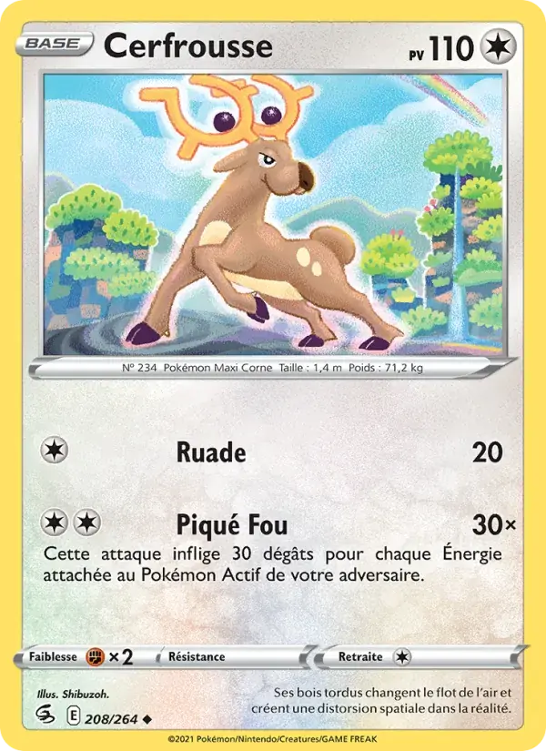 Cerfrousse - 208/284 - Poing de Fusion