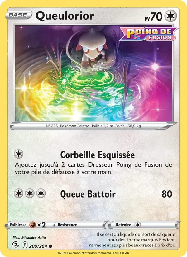 Queulorior - 209/284 - Poing de Fusion
