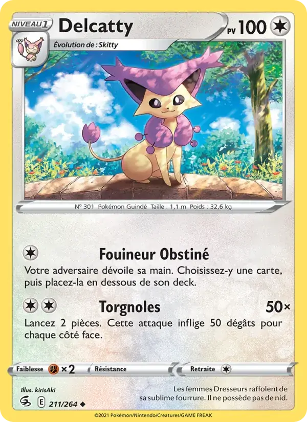Delcatty - 211/284 - Poing de Fusion
