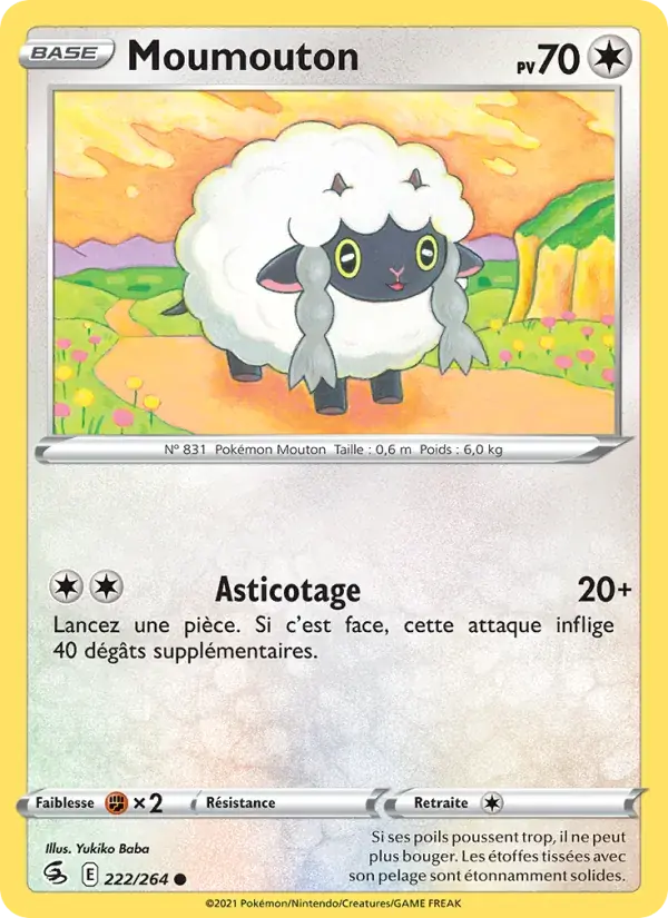 Moumouton - 222/284 - Poing de Fusion