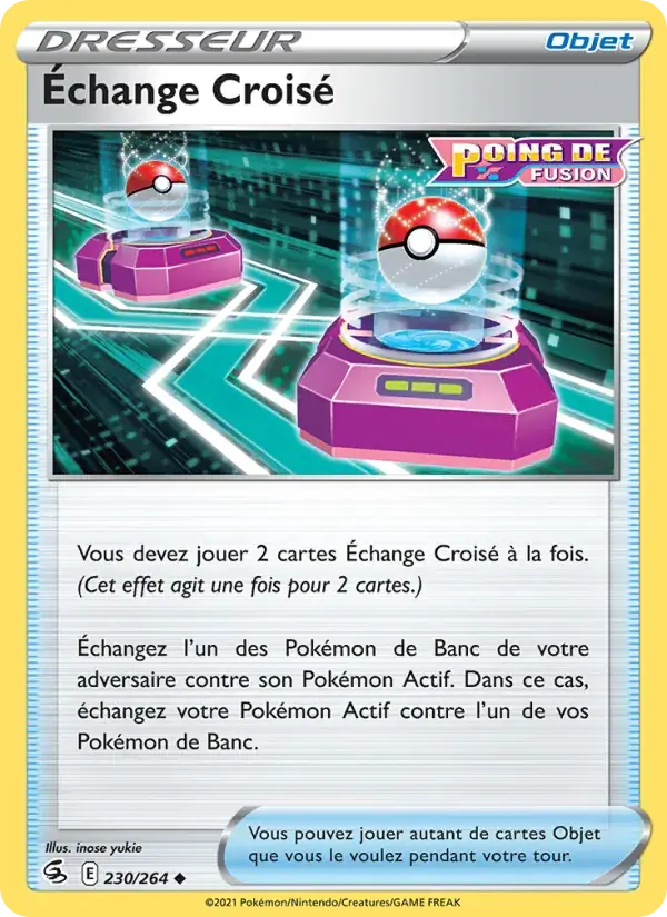 Échange Croisé - 230/284 - Poing de Fusion