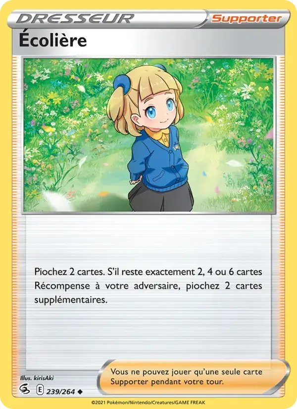 Écolière - 239/284 - Poing de Fusion