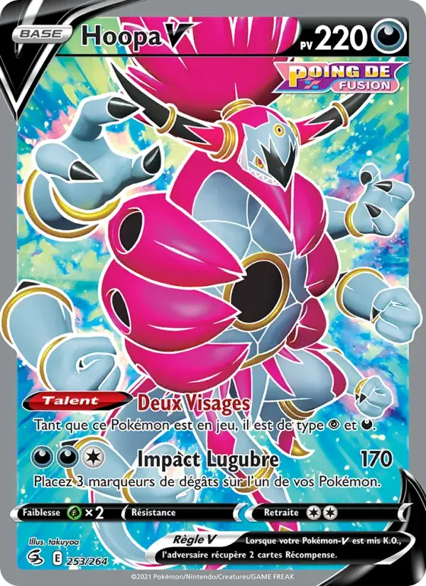 Hoopa V - 253/284 - Poing de Fusion