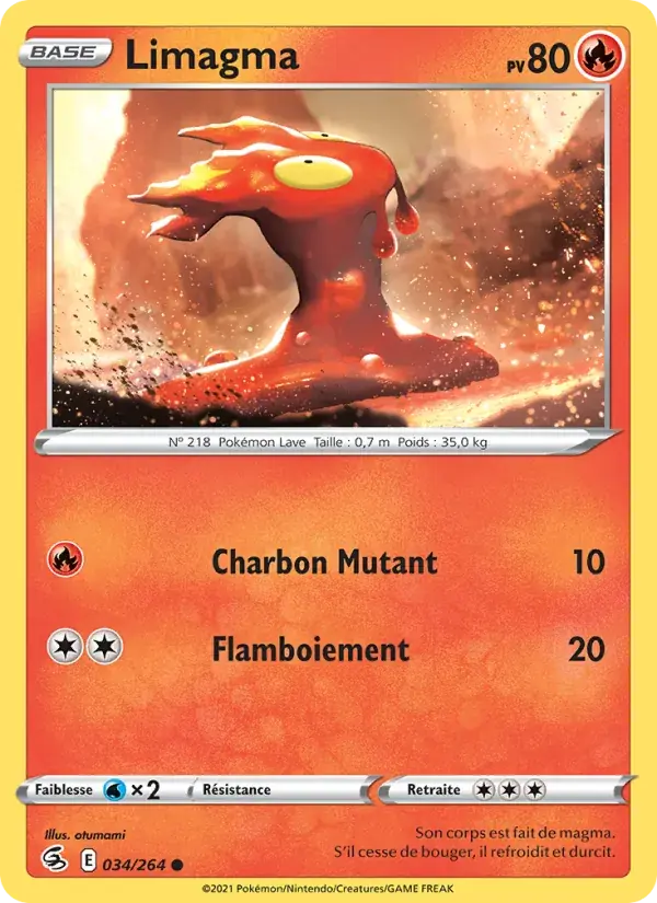 Limagma - 34/284 - Poing de Fusion
