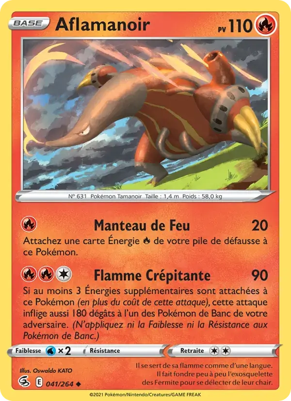 Aflamanoir - 41/284 - Poing de Fusion
