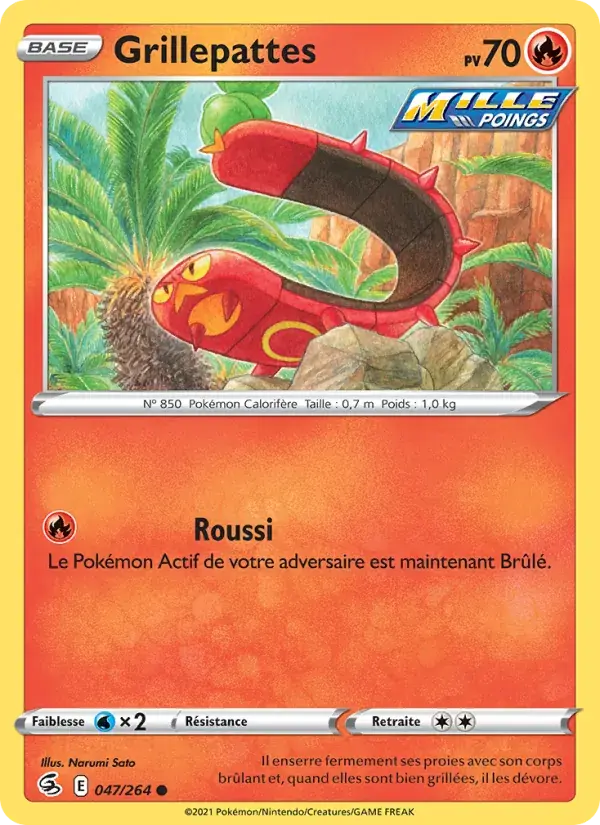 Grillepattes - 47/284 - Poing de Fusion