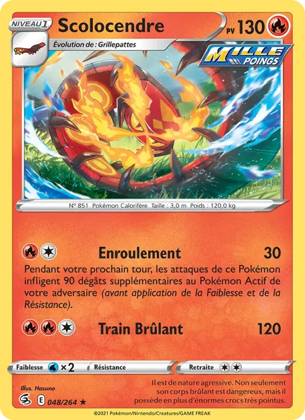 Scolocendre - 48/284 - Poing de Fusion