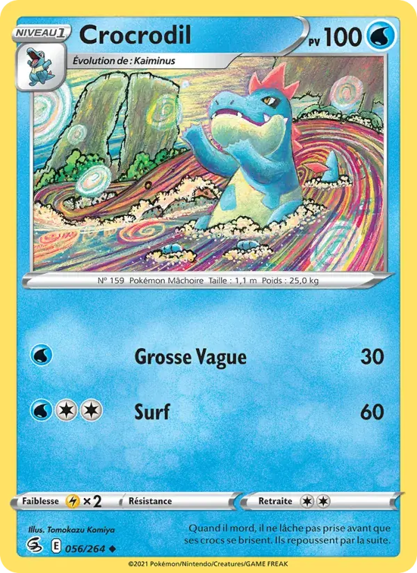 Crocrodil - 56/284 - Poing de Fusion