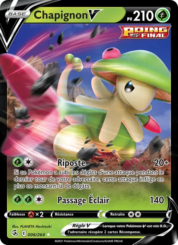 Chapignon V - 6/284 - Poing de Fusion