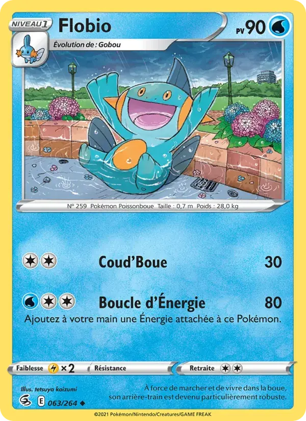 Flobio - 63/284 - Poing de Fusion