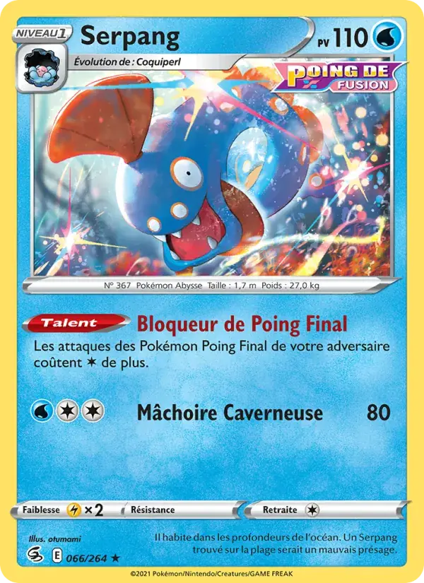 Serpang - 66/284 - Poing de Fusion