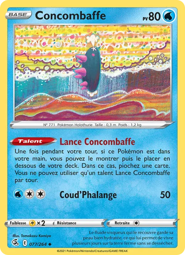 Concombaffe - 77/284 - Poing de Fusion