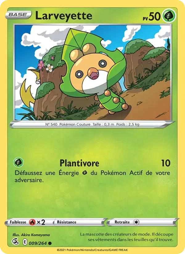 Larveyette - 9/284 - Poing de Fusion