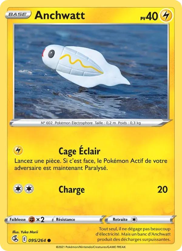 Anchwatt - 95/284 - Poing de Fusion