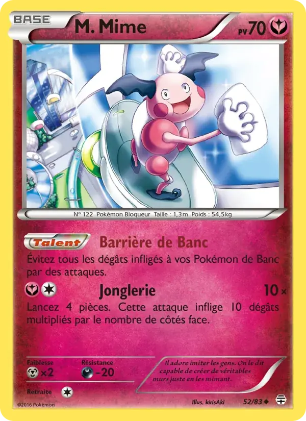 M. Mime - 52/117 - Générations