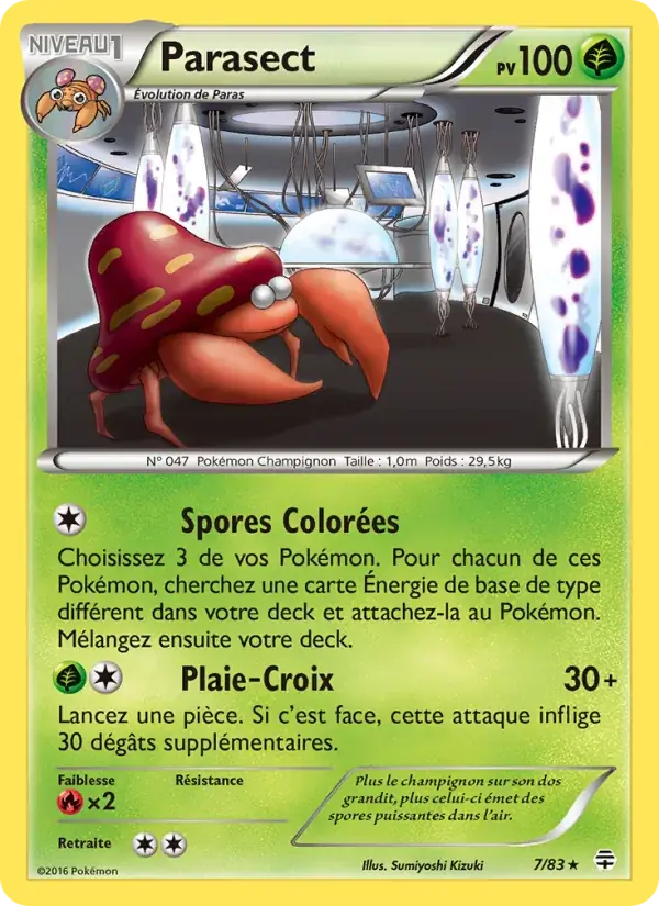 Parasect - 7/117 - Générations
