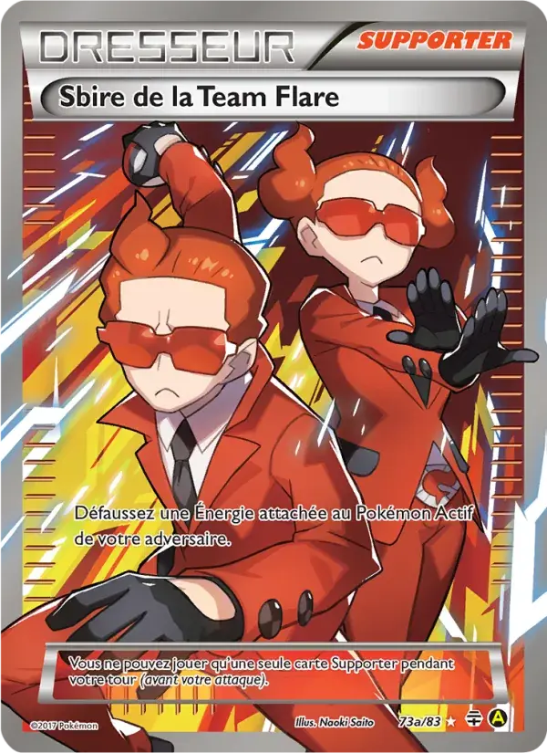 Sbire de la Team Flare - 73a/117 - Générations