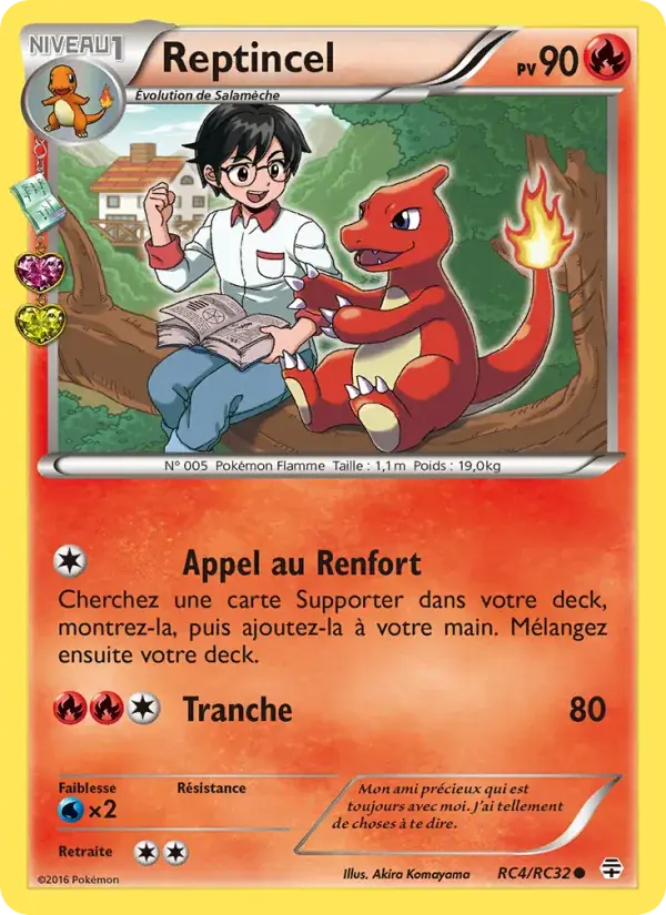 Reptincel - RC4/117 - Générations