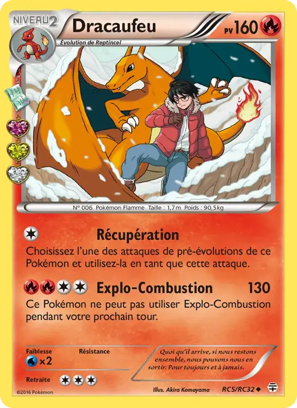 Dracaufeu - RC5/117 - Générations