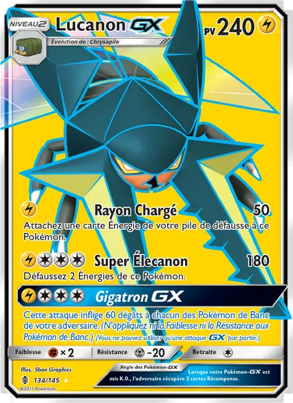Lucanon GX - 134/169 - Gardiens Ascendants