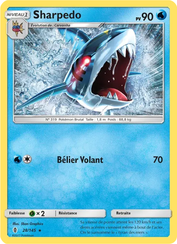 Sharpedo - 28/169 - Gardiens Ascendants