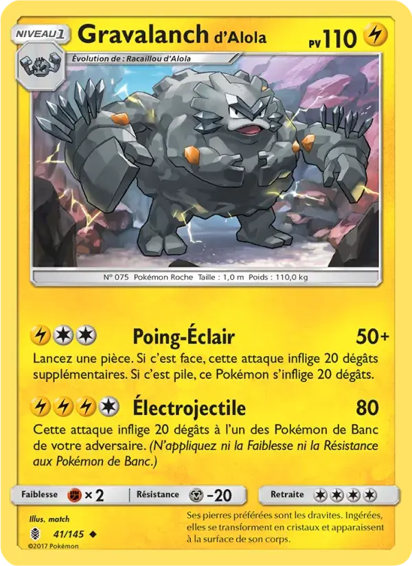 Gravalanch d’Alola - 41/169 - Gardiens Ascendants