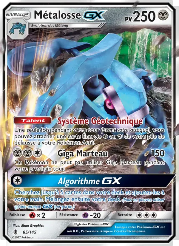 Métalosse GX - 85/169 - Gardiens Ascendants