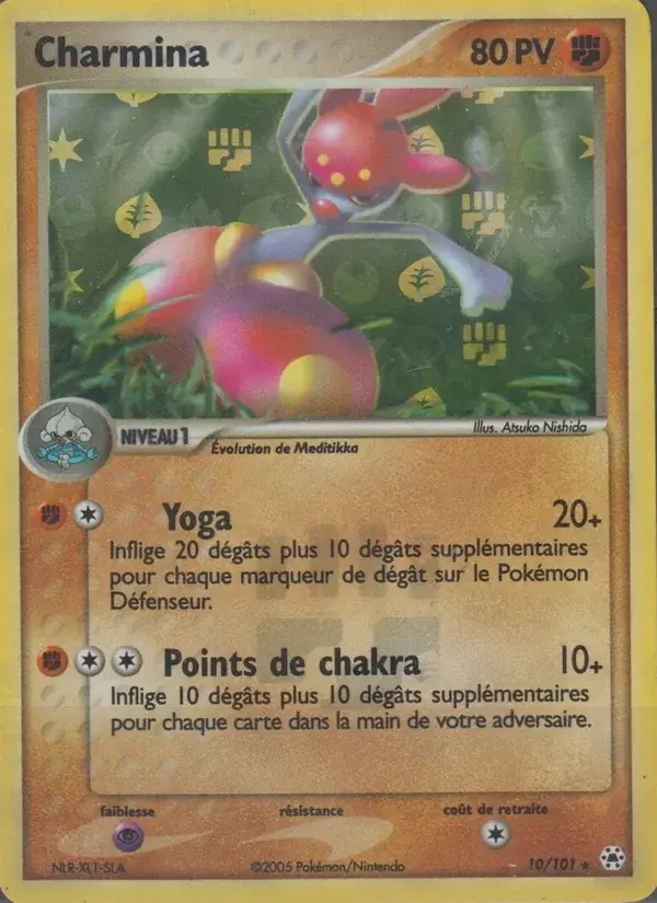 Charmina - 10/102 - EX Légendes Oubliées