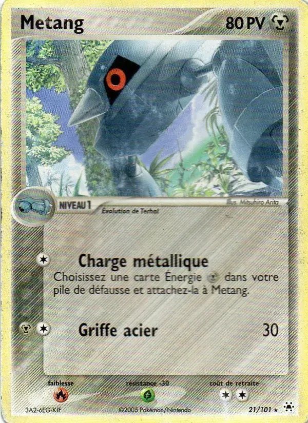 Métang - 21/102 - EX Légendes Oubliées