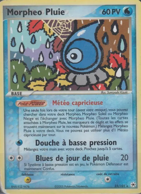 Morpheo Pluie - 23/102 - EX Légendes Oubliées