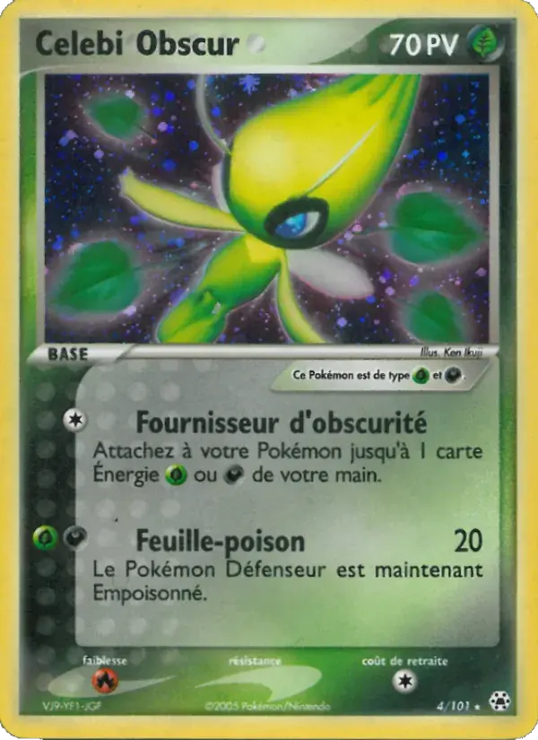Celebi Obscur - 4/102 - EX Légendes Oubliées