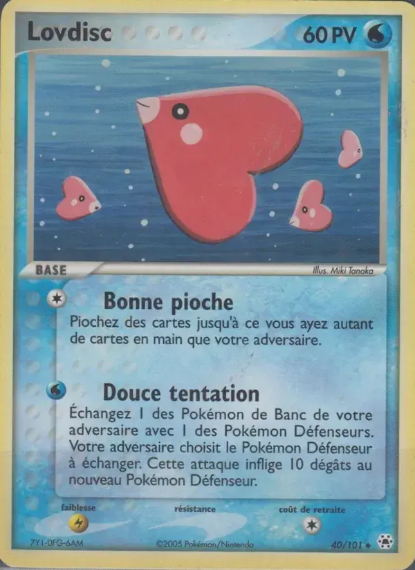 Lovdisc - 40/102 - EX Légendes Oubliées