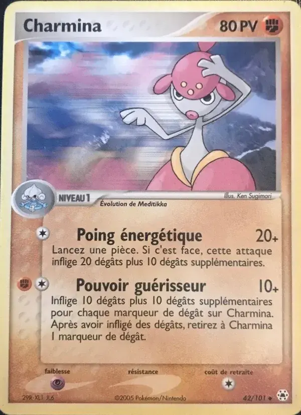 Charmina - 42/102 - EX Légendes Oubliées