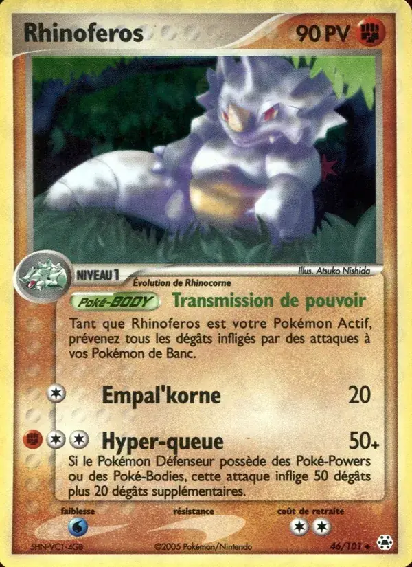 Rhinoféros - 46/102 - EX Légendes Oubliées