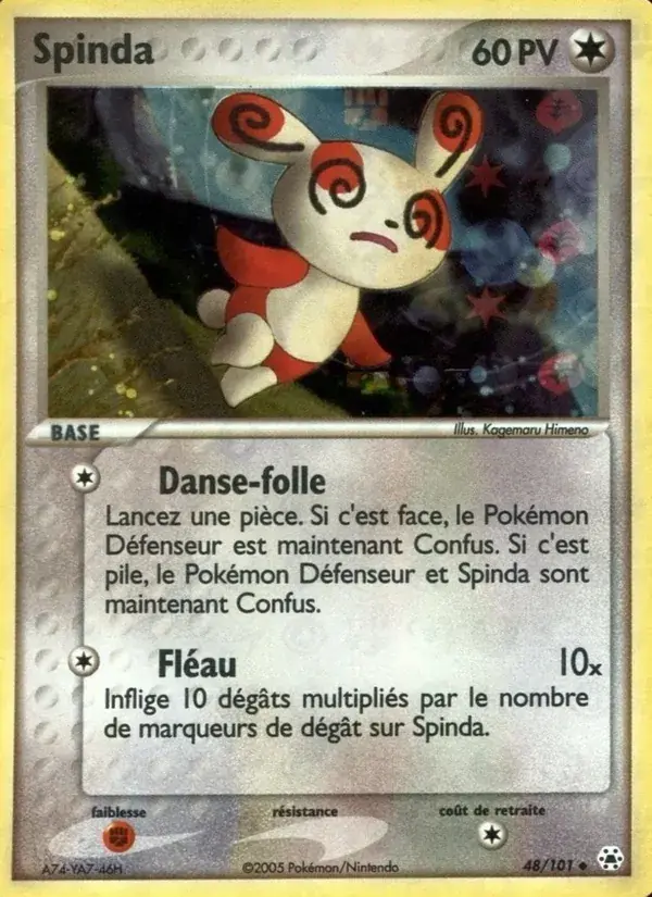 Spinda - 48/102 - EX Légendes Oubliées