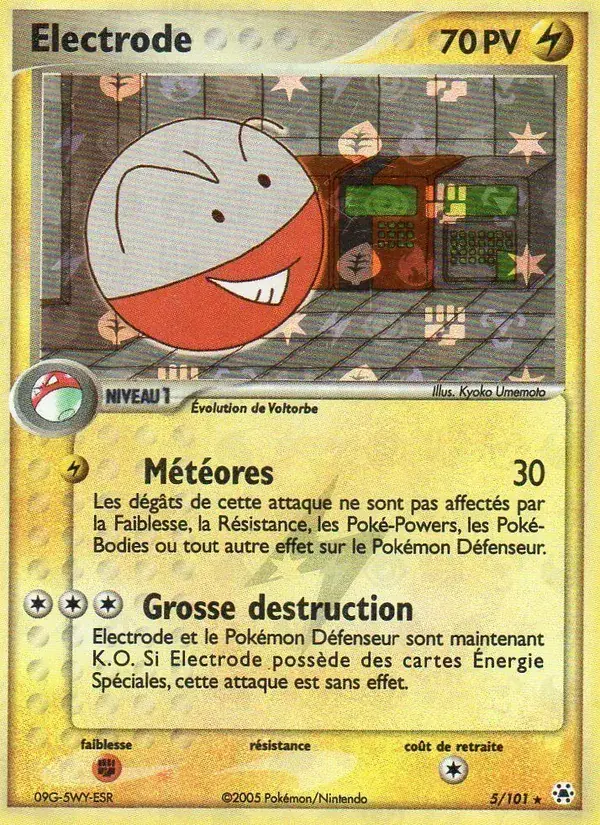 Électrode - 5/102 - EX Légendes Oubliées