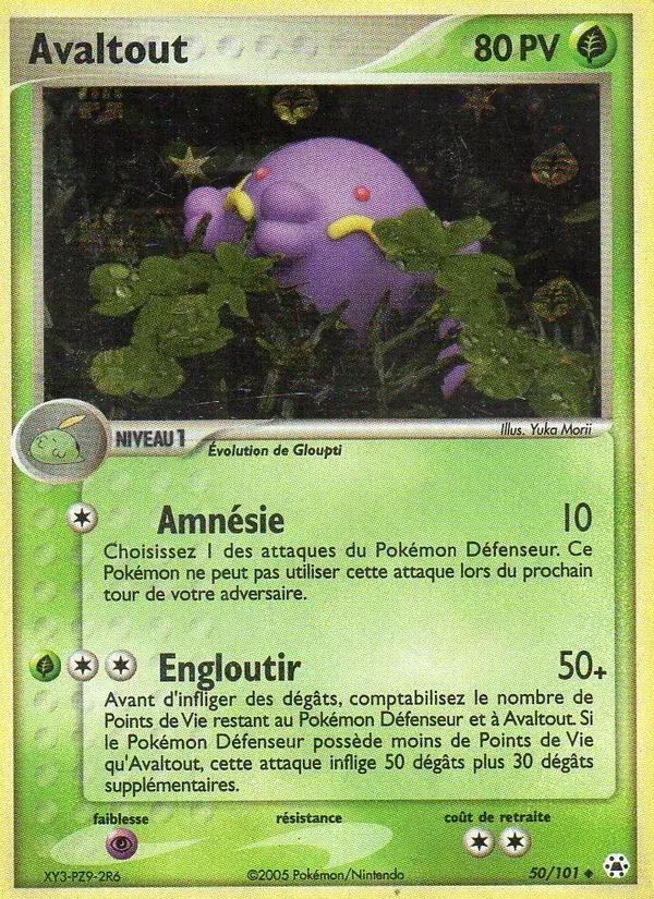 Avaltout - 50/102 - EX Légendes Oubliées