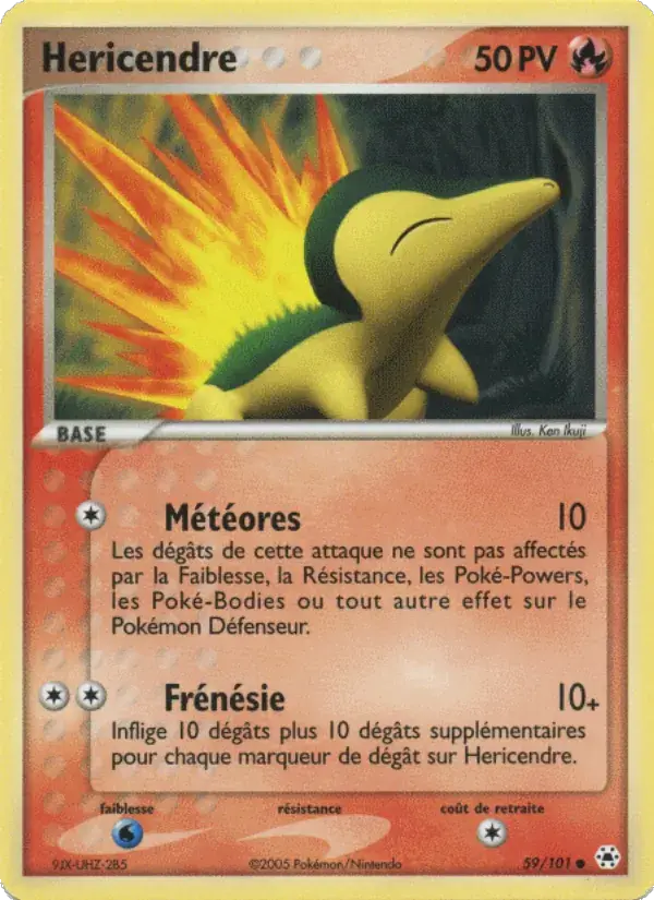 Héricendre - 59/102 - EX Légendes Oubliées