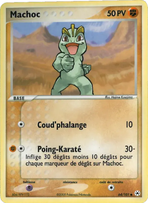 Machoc - 64/102 - EX Légendes Oubliées