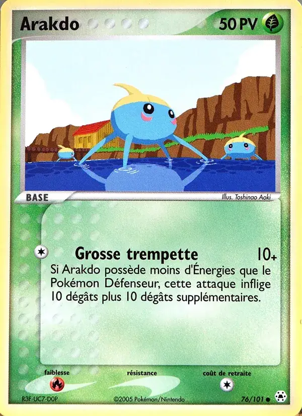 Arakdo - 76/102 - EX Légendes Oubliées