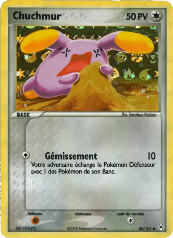 Chuchmur - 82/102 - EX Légendes Oubliées
