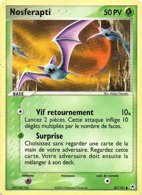 Nosferapti - 83/102 - EX Légendes Oubliées
