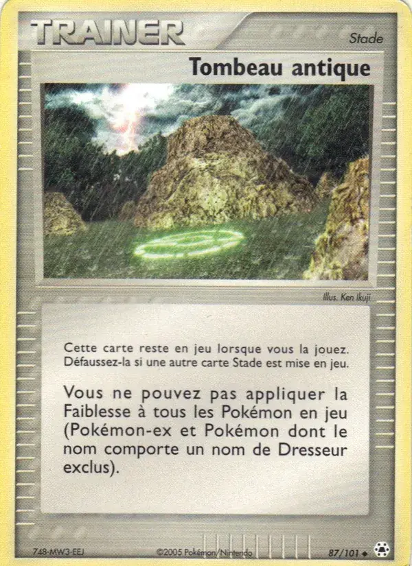 Tombeau antique - 87/102 - EX Légendes Oubliées