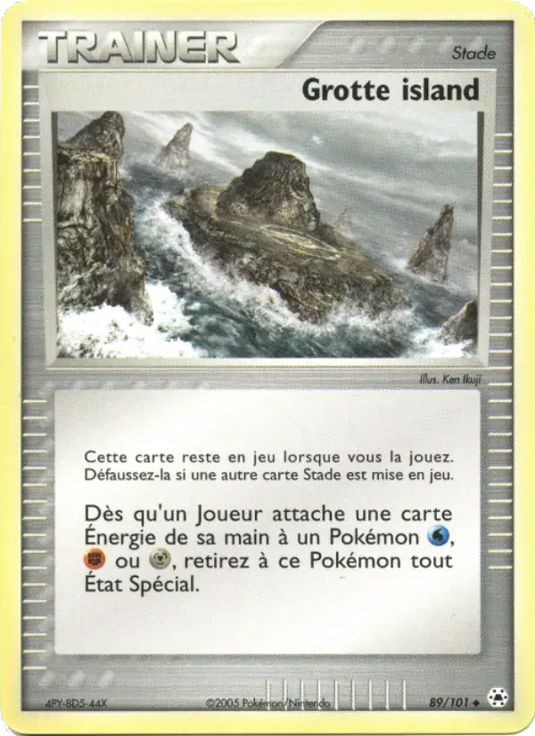 Grotte island - 89/102 - EX Légendes Oubliées