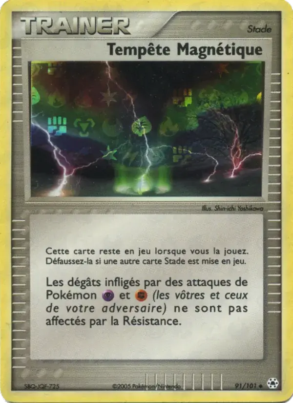 Tempête Magnétique - 91/102 - EX Légendes Oubliées